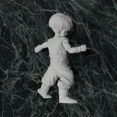 Mô hình in 3D Trunks Kid Dragon Ball Z #34