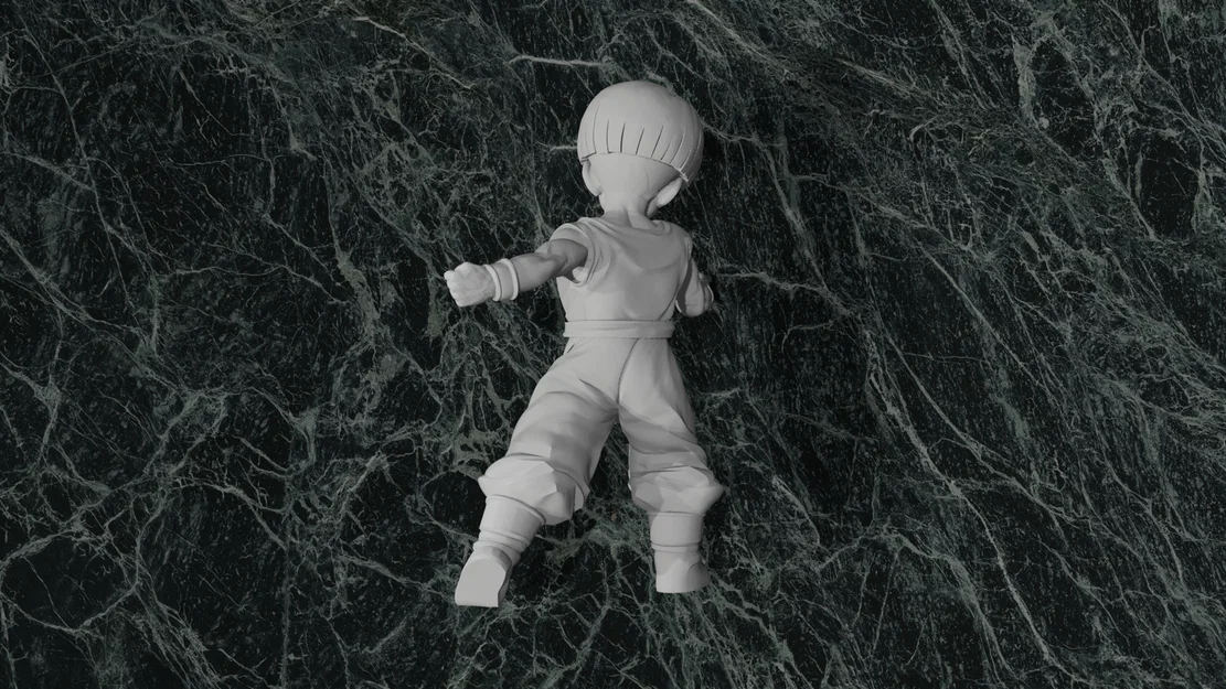 Mô hình in 3D Trunks Kid Dragon Ball Z #34 - Image 3