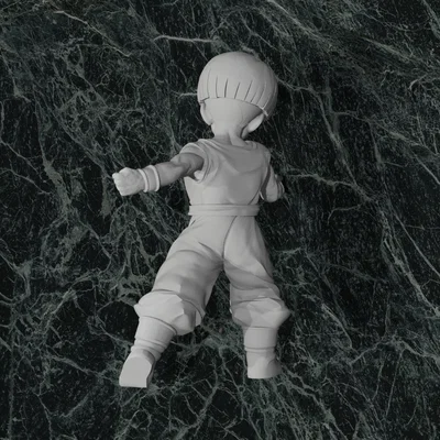 Mô hình in 3D Trunks Kid Dragon Ball Z #34