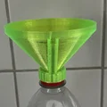 Phễu gắn chai PET có đường thoát khí (Funnel for PET Bottle with air tunnel) - Thumbnail 1
