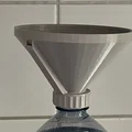 Phễu gắn chai PET có đường thoát khí (Funnel for PET Bottle with air tunnel) - Thumbnail 2