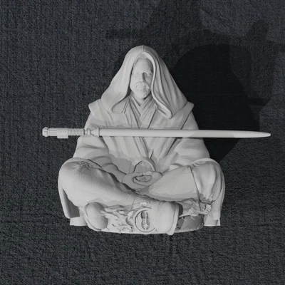 Tượng bán thân Obi Wan – Star Wars #1