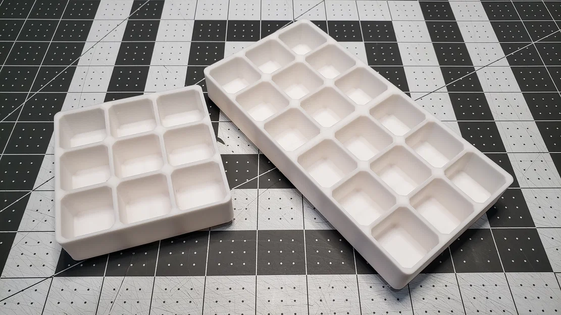 Khay Gridfinity – Giá đỡ sơn Testors (Gridfinity Bin - Testors Paints Holder) - Image 4