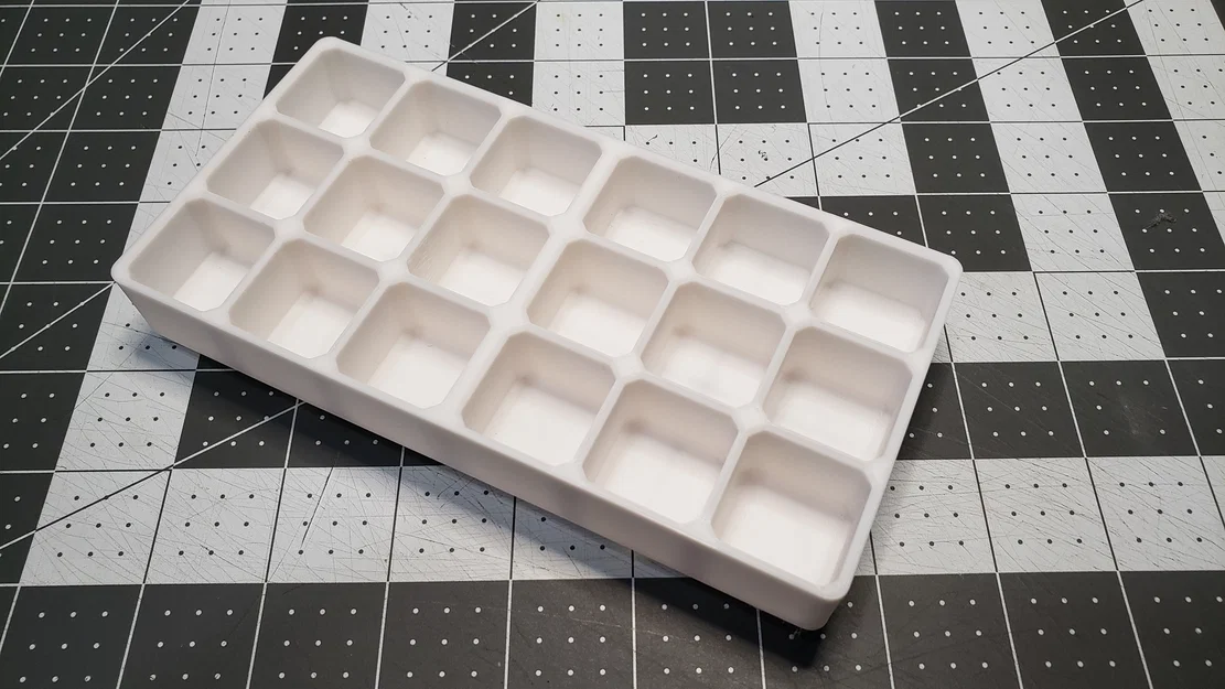 Khay Gridfinity – Giá đỡ sơn Testors (Gridfinity Bin - Testors Paints Holder) - Image 6