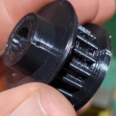Puly Máy Tiện Mini (Mini Lathe Pulley) 17 Răng