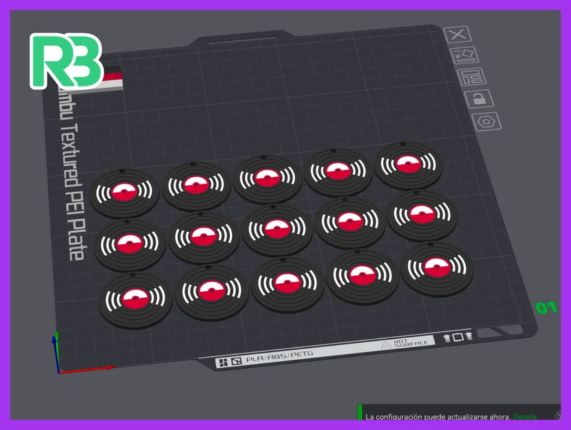 Móc khóa đĩa vinyl gắn thẻ NFC - Image 2