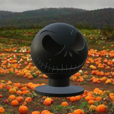 Mẫu in 3D Jack Skellington Croc Charm trang trí dép độc đáo