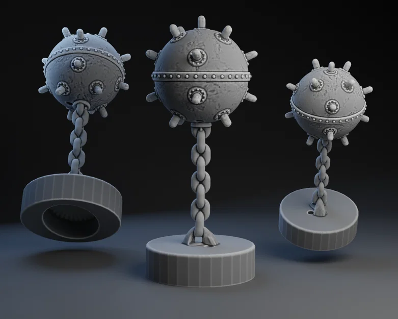 Đèn trang trí mô hình thủy lôi Deep Sea Mine Lamp - Image 1