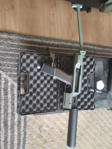 Bộ khung Carbine tối giản cho Novritsch SSP18 và Glock - Bản in 3D - Image 1