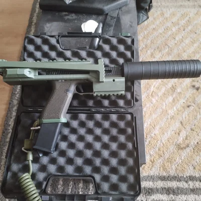 Bộ khung Carbine tối giản cho Novritsch SSP18 và Glock - Bản in 3D