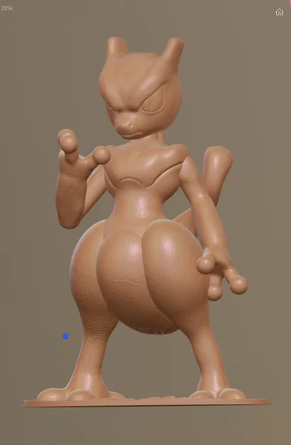 Mô hình tượng Mewtwo Pokemon - Bản in 3D chi tiết cực đẹp - Image 1