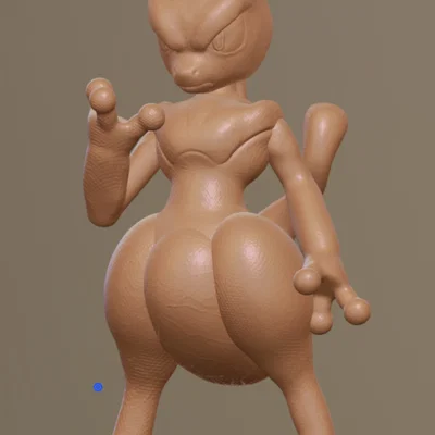 Mô hình tượng Mewtwo Pokemon - Bản in 3D chi tiết cực đẹp