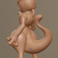 Mô hình tượng Mewtwo Pokemon - Bản in 3D chi tiết cực đẹp - Thumbnail 2