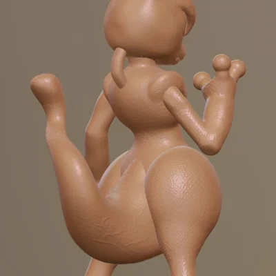 Mô hình tượng Mewtwo Pokemon - Bản in 3D chi tiết cực đẹp
