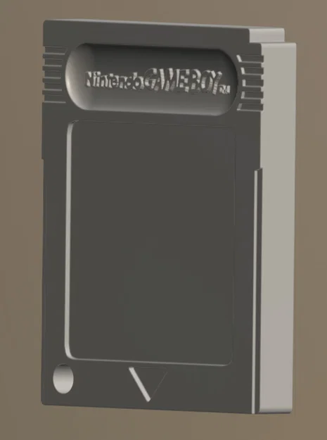 Móc khóa băng game Game Boy (Gameboy Cartridge Keychain) in 3D - Image 2