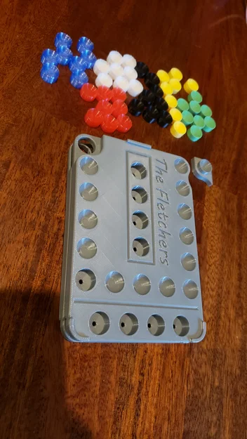 Bàn cờ bi Marble Game Board bản du lịch (Aggrevation/Trouble/Carbles...) - Image 5