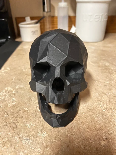 Low Poly Skull (Sọ Low Poly) - Image 1