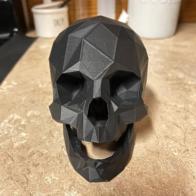 Low Poly Skull (Sọ Low Poly)