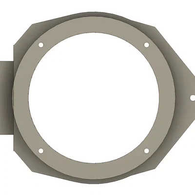Adapter loa cửa trước GMC/Chevy 07–13 cho loa 6.5"