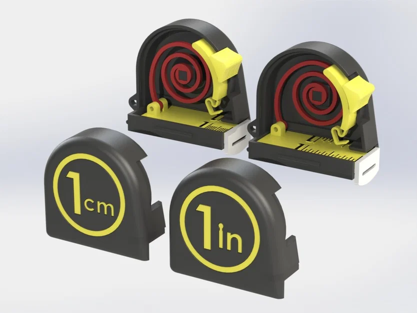 Thước Dây Đo 1 cm & 1 inch - Image 4