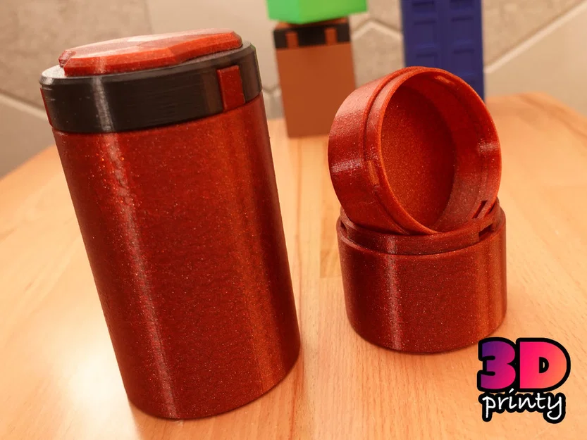 Hộp Trick Box Khóa Xoay (Hình Trụ) – Twist Lock Trick Box (Cylinder) - Image 1