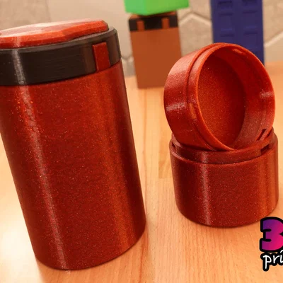 Hộp Trick Box Khóa Xoay (Hình Trụ) – Twist Lock Trick Box (Cylinder)