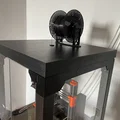 Giá đỡ cuộn 2kg cho Prusa enclosure v2 - Thumbnail 2