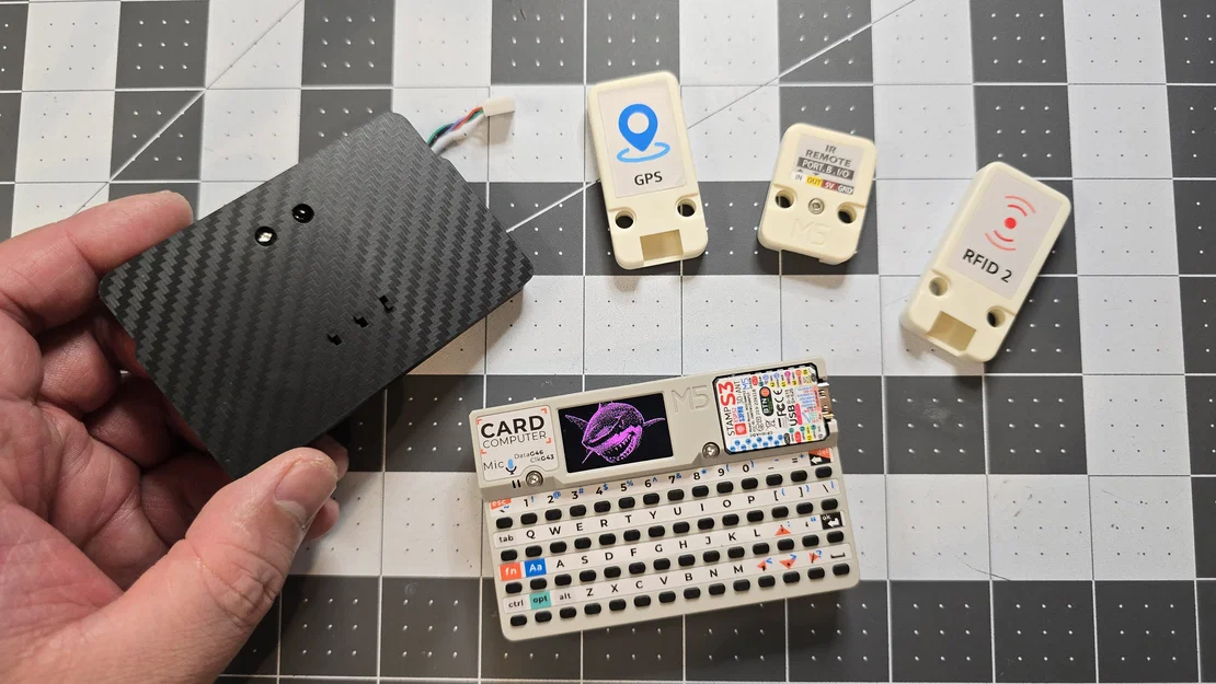 Vỏ bảo vệ đa năng 3 trong 1 cho M5 Cardputer (GPS, IR, RFID) - Image 1