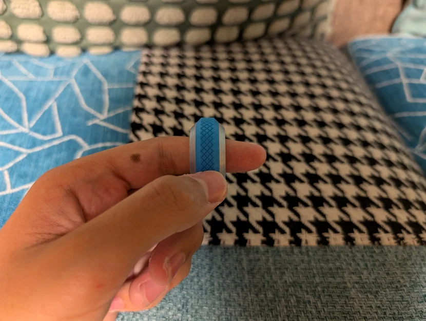 Nhẫn fidget xoay im lặng EDC (có thể resize) - Image 1