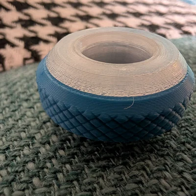 Nhẫn fidget xoay im lặng EDC (có thể resize)