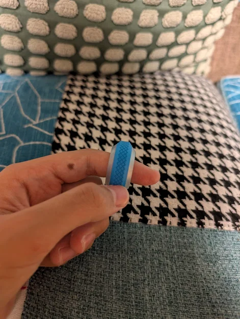 Nhẫn fidget xoay im lặng EDC (có thể resize) - Image 4