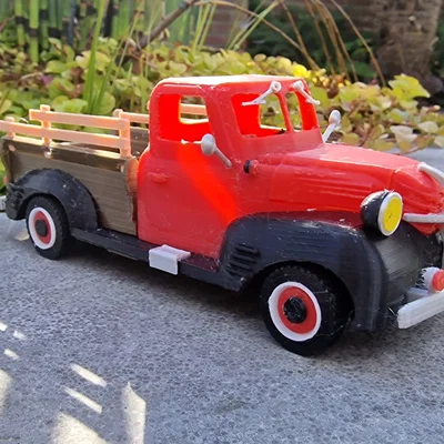 Mô hình xe bán tải cổ điển Dodge 1946 in 3D đẹp mắt