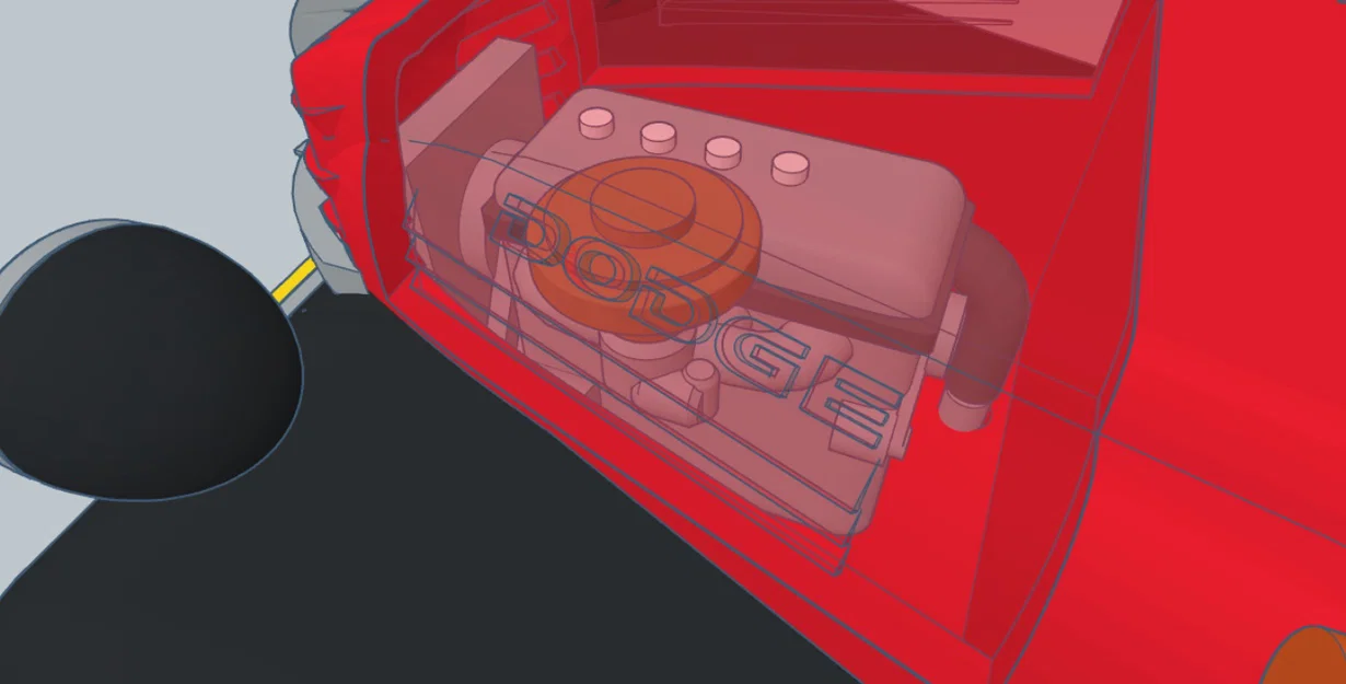 Mô hình xe bán tải cổ điển Dodge 1946 in 3D đẹp mắt - Image 13