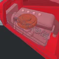 Mô hình xe bán tải cổ điển Dodge 1946 in 3D đẹp mắt - Thumbnail 13