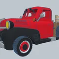 Mô hình xe bán tải cổ điển Dodge 1946 in 3D đẹp mắt - Thumbnail 14