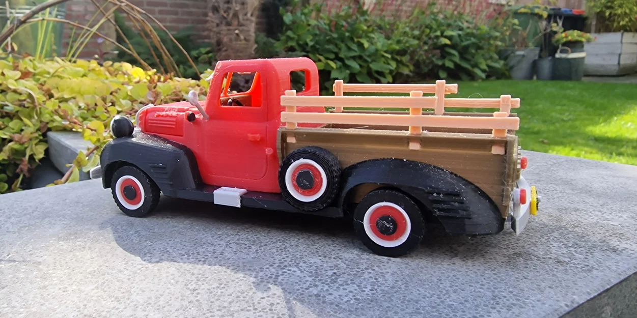 Mô hình xe bán tải cổ điển Dodge 1946 in 3D đẹp mắt - Image 19