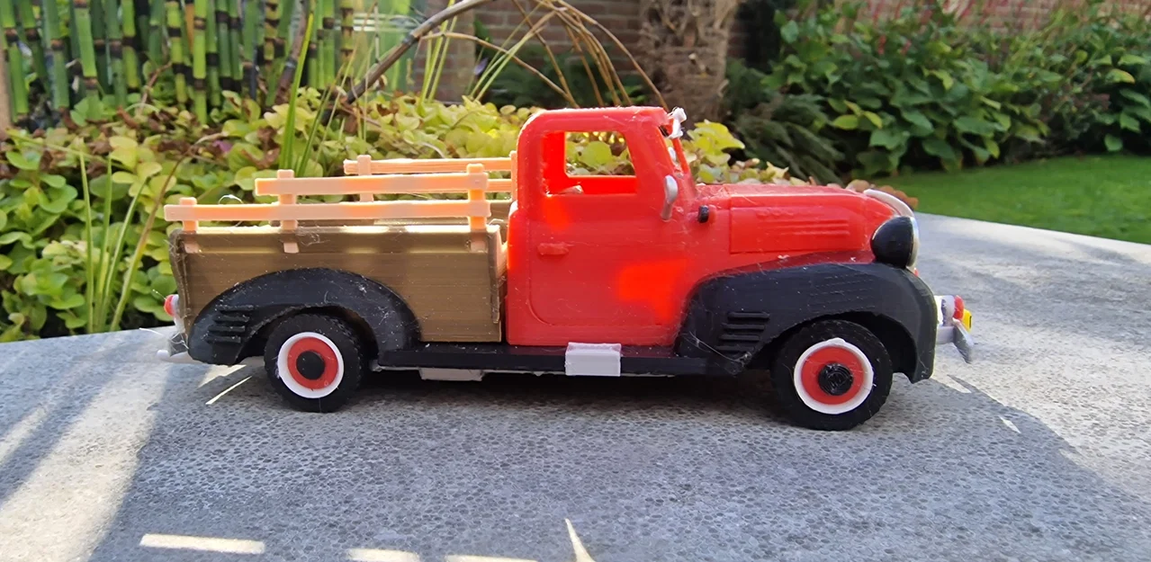 Mô hình xe bán tải cổ điển Dodge 1946 in 3D đẹp mắt - Image 20