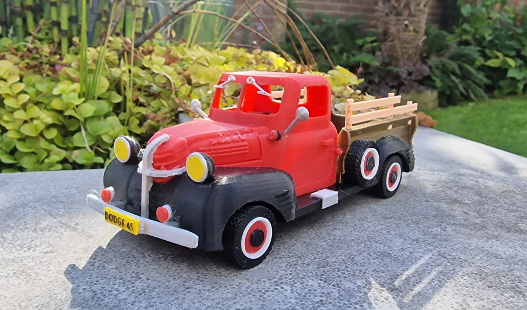 Mô hình xe bán tải cổ điển Dodge 1946 in 3D đẹp mắt - Image 26