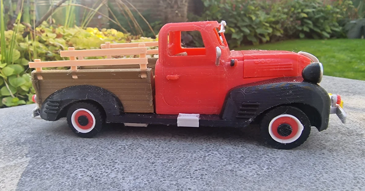 Mô hình xe bán tải cổ điển Dodge 1946 in 3D đẹp mắt - Image 28