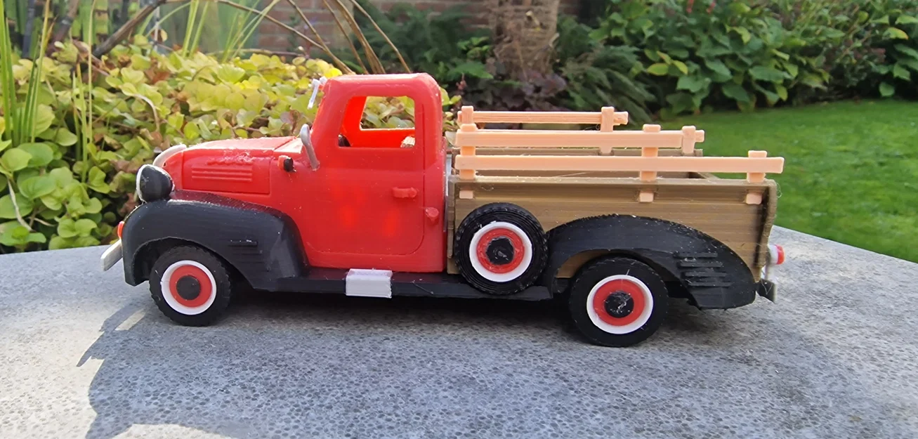 Mô hình xe bán tải cổ điển Dodge 1946 in 3D đẹp mắt - Image 31