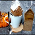 Ngôi nhà Gingerbread mini - Khuôn cắt bánh + stamp - Thumbnail 1