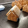 Ngôi nhà Gingerbread mini - Khuôn cắt bánh + stamp - Thumbnail 5