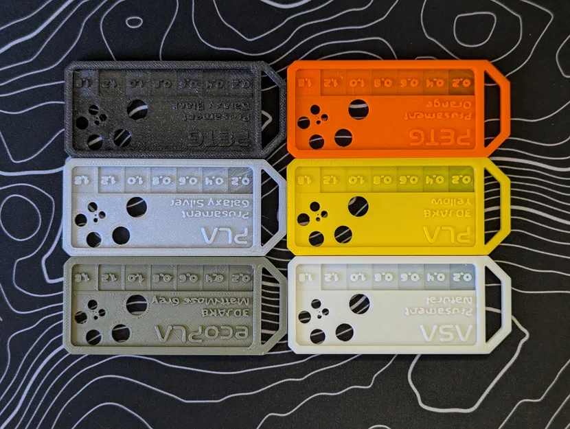 Mẫu Filament kèm nhãn tuỳ chỉnh (Prusa Slicer) - Image 1