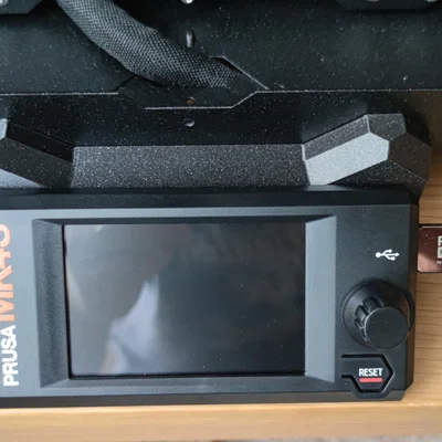 Holder xLCD MK4S cho Prusa Enclosure (bản moulded) – hàng original