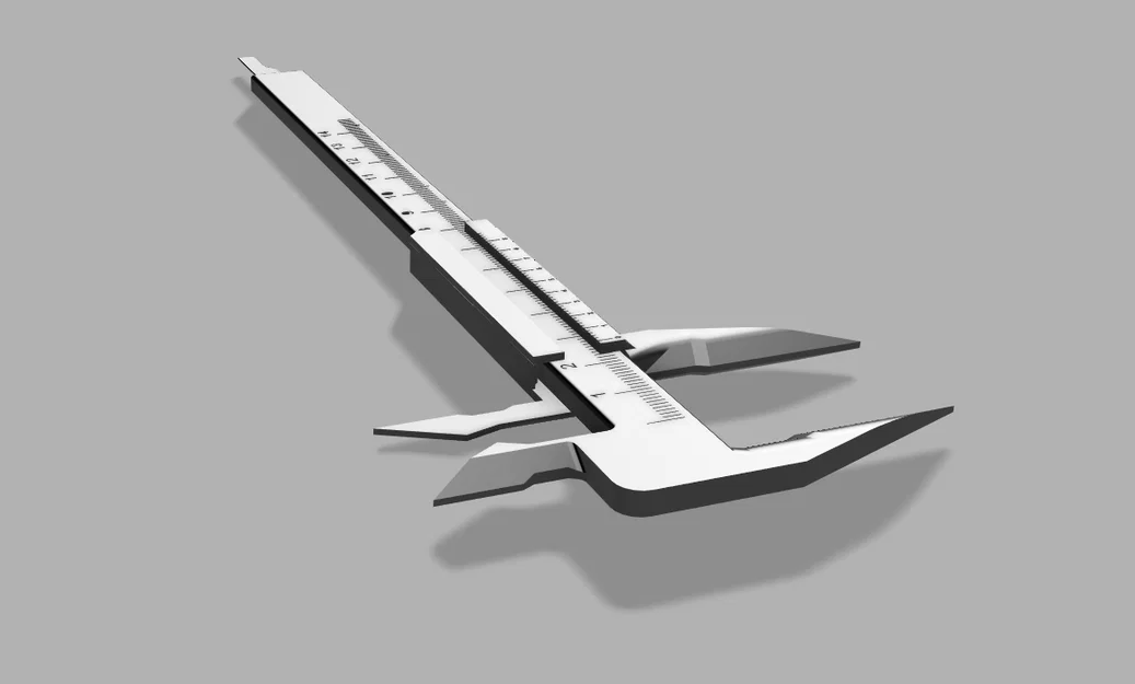 Thước cặp cơ khí in 3D độ chính xác 0.02mm (Precision Calipers) - Image 1