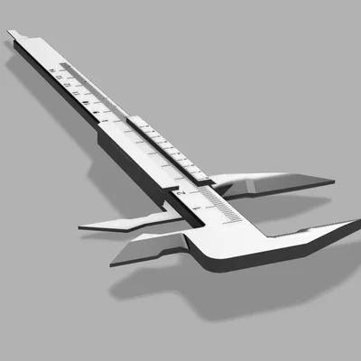 Thước cặp cơ khí in 3D độ chính xác 0.02mm (Precision Calipers)