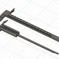 Thước cặp cơ khí in 3D độ chính xác 0.02mm (Precision Calipers) - Thumbnail 2