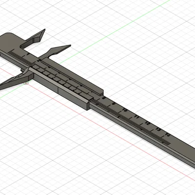 Thước cặp cơ khí in 3D độ chính xác 0.02mm (Precision Calipers)
