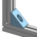 Bát góc 1515 Profile Corner Bracket (M3) cho Voron 0 - Thumbnail 1