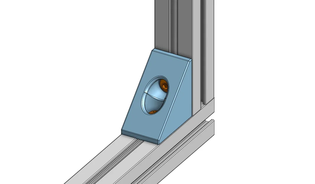 Bát góc 1515 Profile Corner Bracket (M3) cho Voron 0 - Image 4